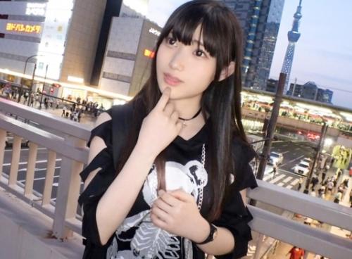 上京したての黒髪姫カット美少女ナンパ！「りかちゃん 19歳 学生」はメンヘラ地雷系女子！