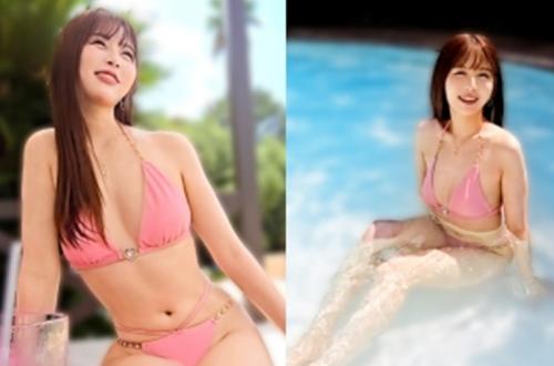 レンタル彼女！神スタイルを持つ「ほなみん」と、プールデートからホテルで生ハメはめ撮り！