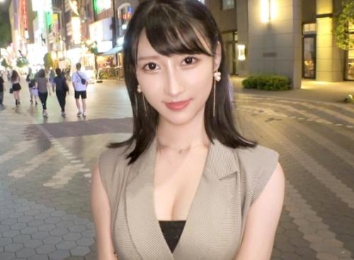 浅草でナンパ開始！小顔で色白の美人さんを発見、Ｇカップ巨乳「かほさん22歳」は男性と話したりするのが苦手なウブ娘！