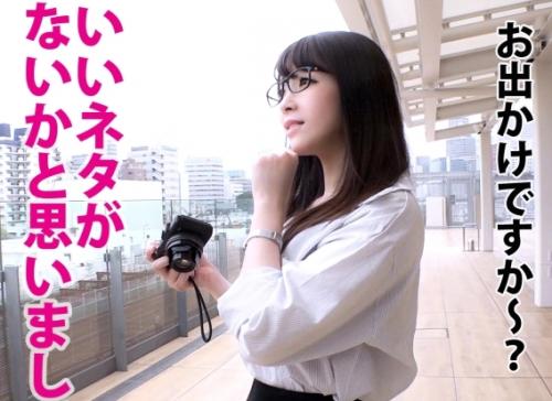 浪花の巨乳美女・生中出し！メガネをかけたインテリ系の才女にアタック「ななさん27歳」は大阪から転勤して来たそうです！