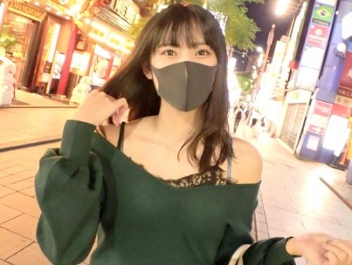 中華街でネット番組のふりしてナンパ開始！長身でスレンダー美脚の「のあさん 21歳」食事をしながらインタビュー！