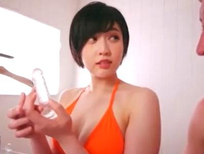 「いつもこれくらい…」ディルドも見たことないウブ美少女なのにデカチン大好きっ子ｗ