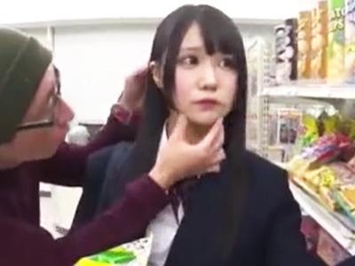 コンビニで時間停止！爆乳店員や客のロリJKに無制限種付けし放題ｗ