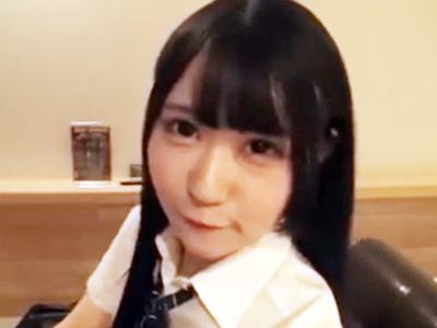 「中に欲しいな～」甘え声でオネダリしてくるパパ活JKに中出し！