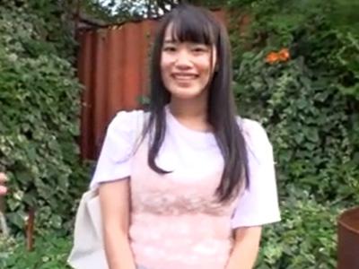 スナップ撮影と騙した女子大生を着衣のまま強引青姦レイプ！