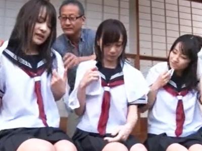 親切を装い純朴な田舎美少女達に近づいた強姦魔が鬼畜レイプを決行！