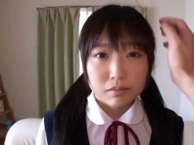 「もっとゆっくりぃ‥」黒髪のロリ顔JKとお部屋でハメまくり生活