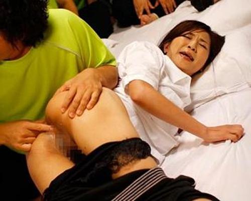 『ひゃぁう、もうダメです…あぁああ』【熟女】ゴミクソレイプ犯にチンポでハメハメ痙攣イキするオバサン！《強姦》