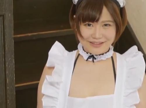 嬉し恥ずかしな態度がイイ！ふわふわおっぱいでご奉仕するメイド