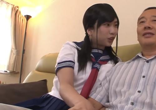 おじ好き女子校生アイスをねだりついでにチ○コをねだるw