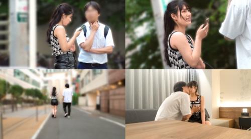 新宿の有名な公園で立っていたかわいいパパ活希望の女の子とそのままホテルにGO！