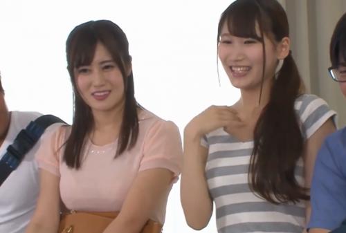 恋人交換スワップ！彼女目の前に申し訳ない気持ちで射精する彼ｗ