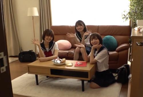 小悪魔三人娘！担任のチ〇ポを抜いて単位ゲットｗ