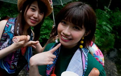 彼女の友達と川にバーベキューに行ったら彼女のいない所でおっぱい押し付け挑発されたからその気になってNTRセックス！