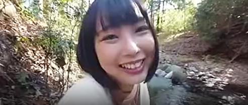 制服が生き物のような淫らな性行為で女体化、野外中出しエロ映像が興奮させる。