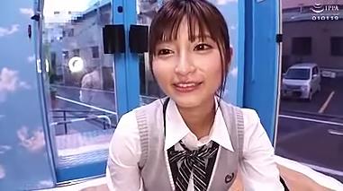 女子高生が自慰、バイブチンポ舐め。