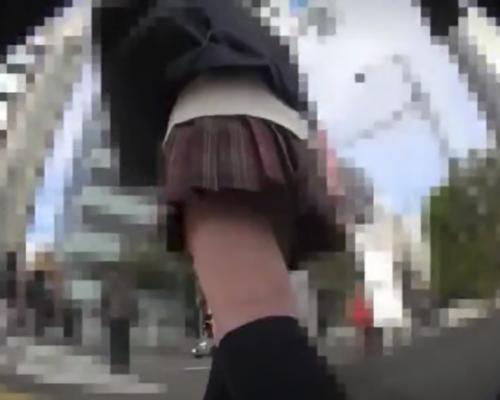 【JK】優等生少女に付きまとう盗撮野郎、見てるだけでは我慢できずに電車内でパンツ脱がせて肉棒挿入《レイプ》