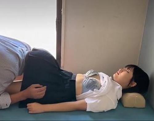 意識のないロリ清楚JKの体にイタズラ…無毛マンコに勝手におちんちん挿入する鬼畜野郎【天乃のあ】【昏睡レイプ】