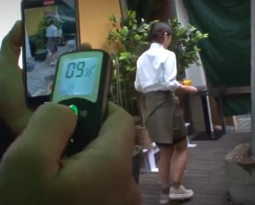 【バイトJK】可愛いカフェ店員がDQN痴漢師にリモバイ装着されて客が見てる前で痙攣イキ《レイプ》