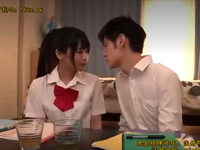 《激カワ》な〖美少女JK〗と男子生徒が恥じらいつつもキスを交わし、心の距離が近づく...横たわる彼女に男性器を押し付ける