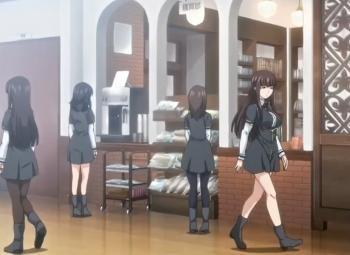 ☆名門ご令嬢学園のかわいい女子高生達が性教育で夢中で巨根亀頭舐めまわす♡完全に痴女の淫乱顔に変貌し潮吹濃厚中出しセックス