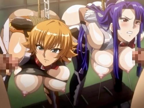 美女たちが拘束され敏感部位をハリで刺激される激ヤバ展開！口も膣内も白濁液注がれザーメンまみれに！