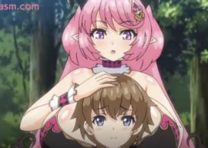 【鬼エロ淫魔鉄板アニメ♡】異世界転生したショタが二人の可愛すぎる爆乳淫魔に筆下ろしされ快楽を知ったショタが野外複数プレイ
