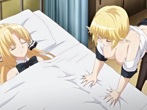 寝てるエルフちゃんの隣でパコパコ♡精子を求めるエルフちゃんたち可愛くてたまらん♡