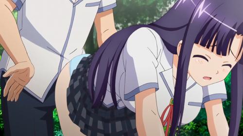 「生徒会長のお尻をペシんペシん♡」四つん這いで感じまくり!!!早くおちんぽください...♡