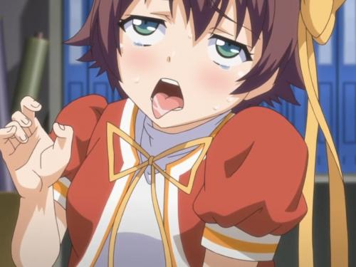男を目の前にアソコのおもちゃの快楽でヒィヒィしちゃう女の子！エッチな汁だらだら垂らしちゃう♡