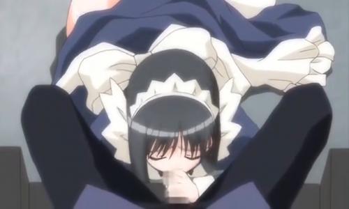 ごごごしゅっ人様♡メイド家政婦肉棒喉奥ご奉仕！最後は焦らしまくりの巨根を自ら挿入♡