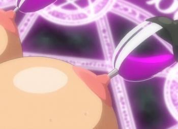 『チクビだめぇ…イッグゥゥ♡』ボイン豊満美少女が触手化物に狙われ媚薬直注入!!DNA改変され無理矢理妊娠強制出産アクメ！
