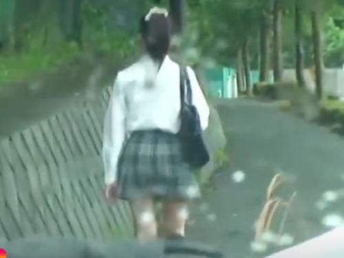 ［廻され中出し/ポニーテールJK］嫌ぁぁ~赤ちゃん出来ちゃう。無防備に小柄美少女が屋外でヤバイやつに穢されるエロ動画wwwww