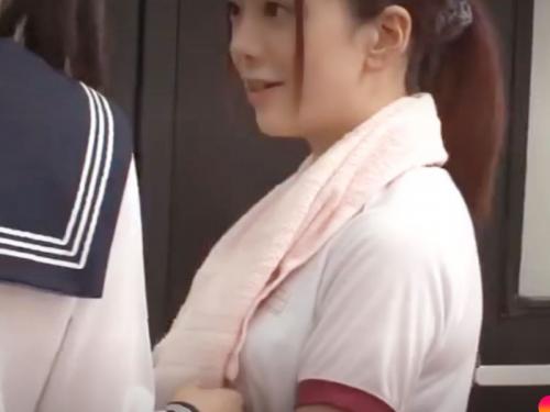 ［百合堕ち/スポーツJK］お姉さまぁ~クンニもっと。部活直後の汗だくツインテールがタチ役娘に調教される、エロ動画wwwww