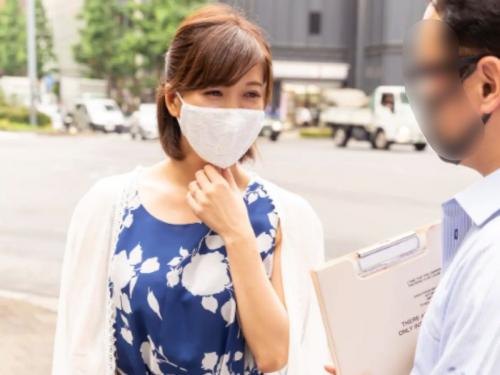 〔欲求不満セレブ‥暴走企画〕お願いデカマラ…強くぅ。清楚なマスク美人が肉食化したマ●チョで他人棒を貪る、エロ動画wwwww
