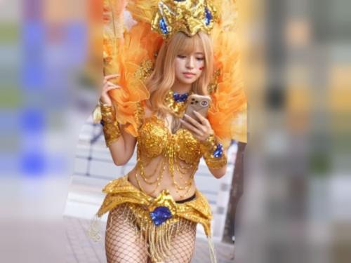 ［情熱騎乗位＼サンバGal］はあはあ～下から鬼ピスして。グラドルみてえな神乳美女が巨根をナマ喰いする、エロ動画wwwwwww