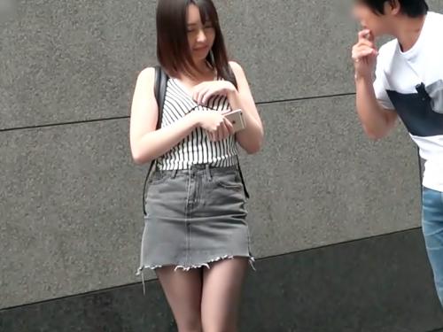 ［尻軽…太ももJDナンパ］ふふふっ即ホ～大丈夫ょ。童貞大好物な隠れサセ子が密室でプリケツ暴れさせ咥え込むエロ動画wwwww