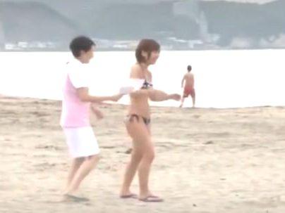 ＜10代水着娘＞「え？これからですか？！」クッソ可愛い女子ゲット！MM号で美尻を性感マッサージからオチンポ挿入されるぞ！