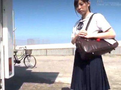 ＜マジックミラー号＞「ここ乗るんですか？！」田舎で育った夏服女子！はじめてのオモチャとかマジで見れるぞ！！