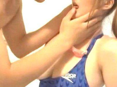 ＜水着＞「ツインテールＧＡＬ最高でしょｗ！」スタイル最高のＧＡＬ！水着着たままふぁっくシチャウゾ(無料エロ動画)