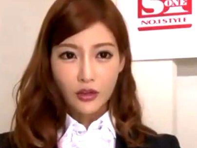 ＜明日花キララ！＞「生保レディ最高すぎるｗW！」パーフェクトボディーセクシー美女OL！体使って枕営業しちゃうぞ！