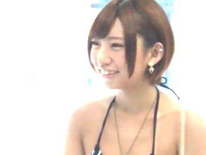 ＜マジックミラー号＞「クッソかわええｗW！」10代水着娘ゲッツ！美尻を性感マッサージで興奮種付け膣内発射中出しに！