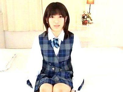 ＜成宮ルリ 18歳＞「こんな可愛いのに・・！」めっちゃ！清楚な制服女子！汚いおじさんチンポで種付け膣内発射中出しに！！
