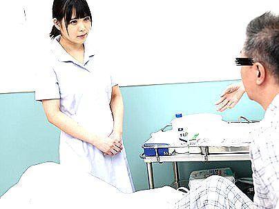 ＜清楚看護師！＞「ｈしますか？♡」カワイ子ちゃんナースが痴女開眼！患者チンポでエロ行為発展シチャウゾ！！