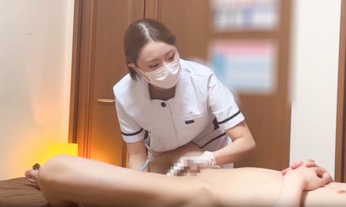 【小波渡】メンズ脱毛サロン盗撮！美人エステティシャンのVIO施術！勃起しない方が不可能なチンポ触り脱毛！プライベートサロンで起こった奇跡！！