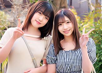 【もね&なな】可愛い美少女と中年おじさんが密着混浴！狭いお風呂で全裸の男女4人！戸惑い恥じらう女の子をよそにギンギンに勃起する絶倫チンポ！！