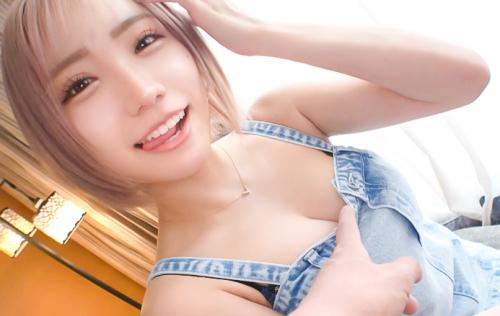 【はる 23歳 ＤＪ】可愛い金髪ギャルと濃密セックス！巨乳おっぱいにデカ尻ボディ！下着をずらしてチンポ挿入！絶頂イキ狂う敏感マンコ！！