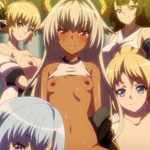 亜人娘達に精液を提供♥教え子の亜人娘に精液支援する事になった先生の運命は