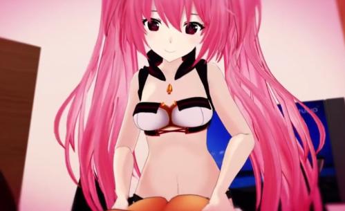ドM向け注意！ちっぱいサキュバスにじっくりねっとりフェラで責められ最後はペニバンで逆アナル…