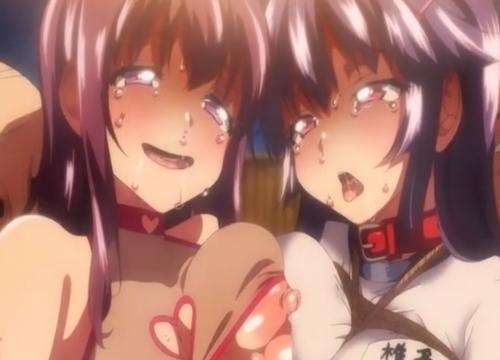 完墜ちJKがご主人様と温泉旅行♥温泉で調教してたら同好の人が現れて、肉便器同士スワッピング♪仲良くアヘ顔晒して幸せそう